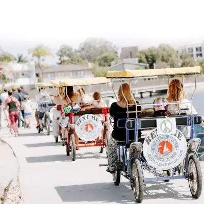 a man riding a horse drawn carriage