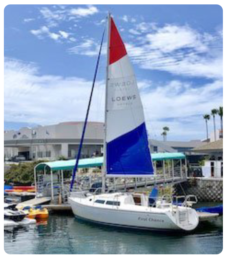 a small boat in a body of water